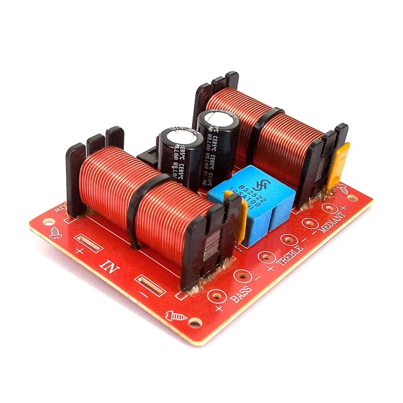 2 шт. 150 Вт 3Way аудио DIY динамик кроссовер фильтры Hifi стерео ВЧ/альт/бас 1000 Гц/5000 Гц
