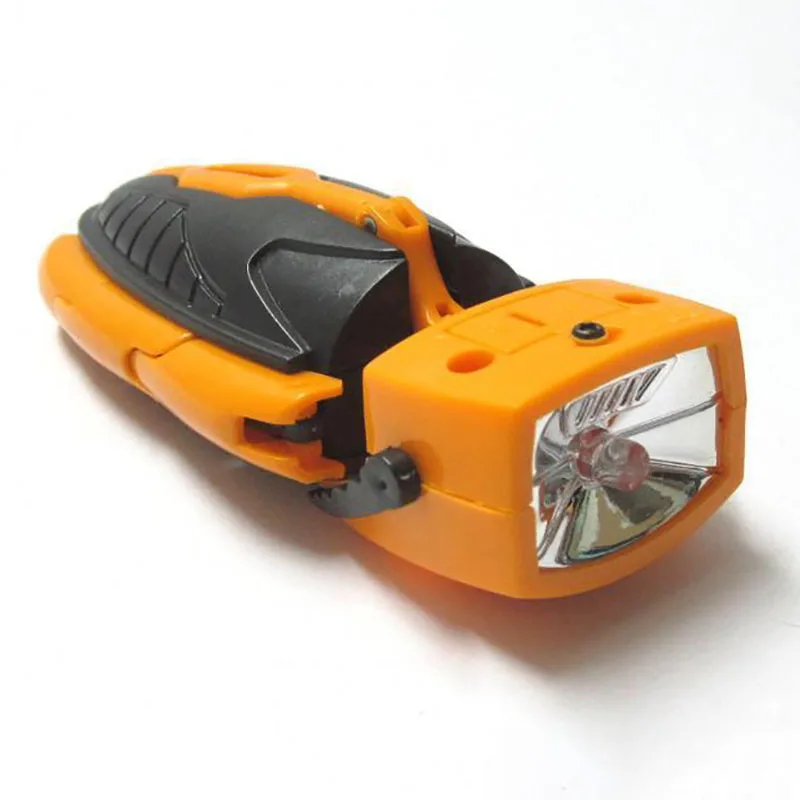 Миниатюрный робот фонарик со светодиодный подсветкой музыкальный Старк для