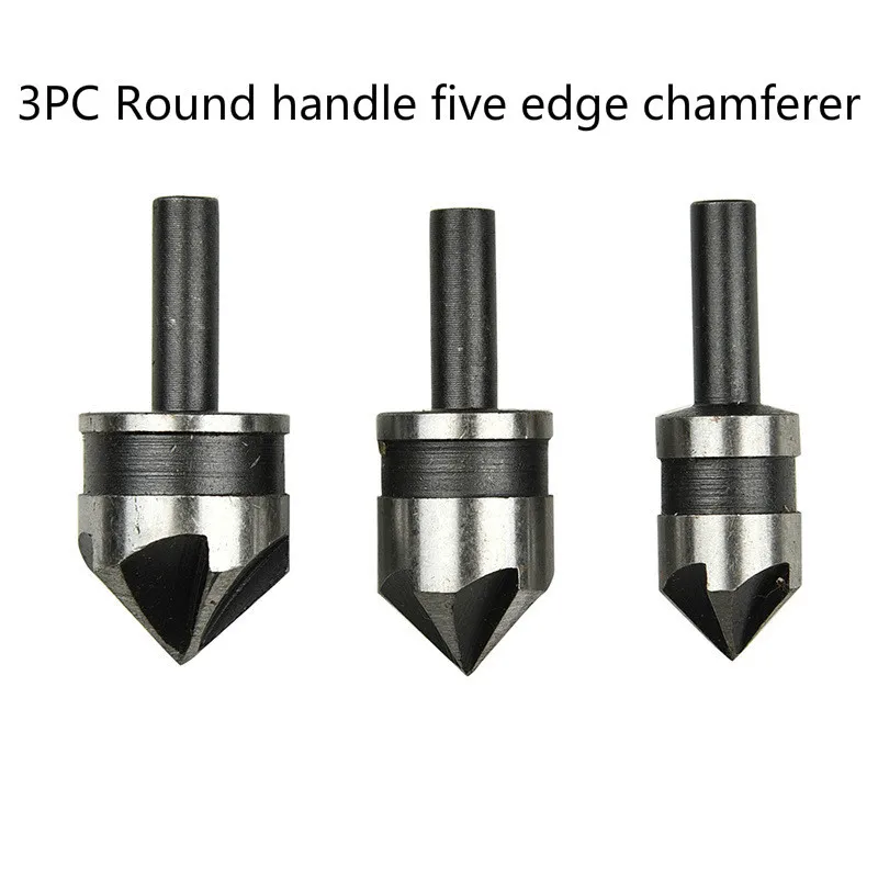 3PC/2PC 12-19mm Drill Bit for metal 90 degree Tools Hex Countersink Cutter Set Wood Quick Change Round Shank For Power Tool | Инструменты