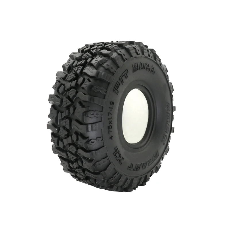 4PCS 120MM 1.9Inch Rubber Tyres Wheel Tires for 1/10 RC Rock Crawler Axial SCX10 90046 AXI03007 Traxxas TRX4 TF2 D90 | Игрушки и хобби