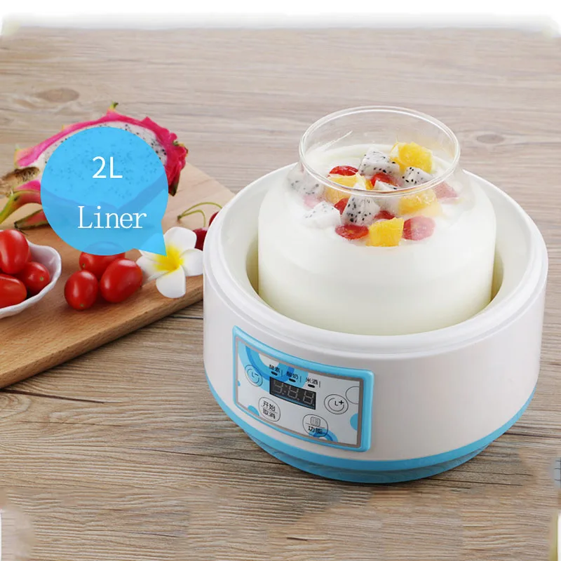 ZCW-S04 enzyme machine yogurt home automatic large capacity 2L glass liner multifunctional rice wine |