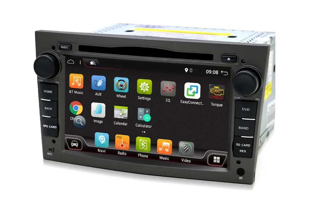 Автомагнитола 4 Гб + 64 ГБ Android 10 0 2 Din автомобильный DVD мультимедийный плеер для Opel