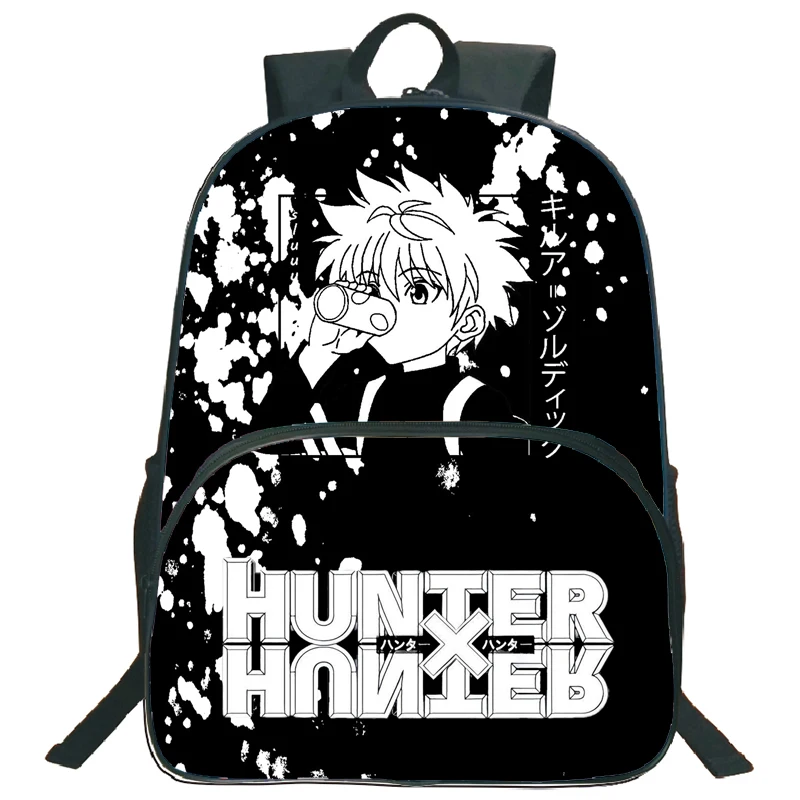 

2021 Hunter X охотничий рюкзак аниме рюкзак студенты школьные сумки для детей мальчиков девочек школьный подарок рюкзак для ноутбука Killua Gon Hisoka