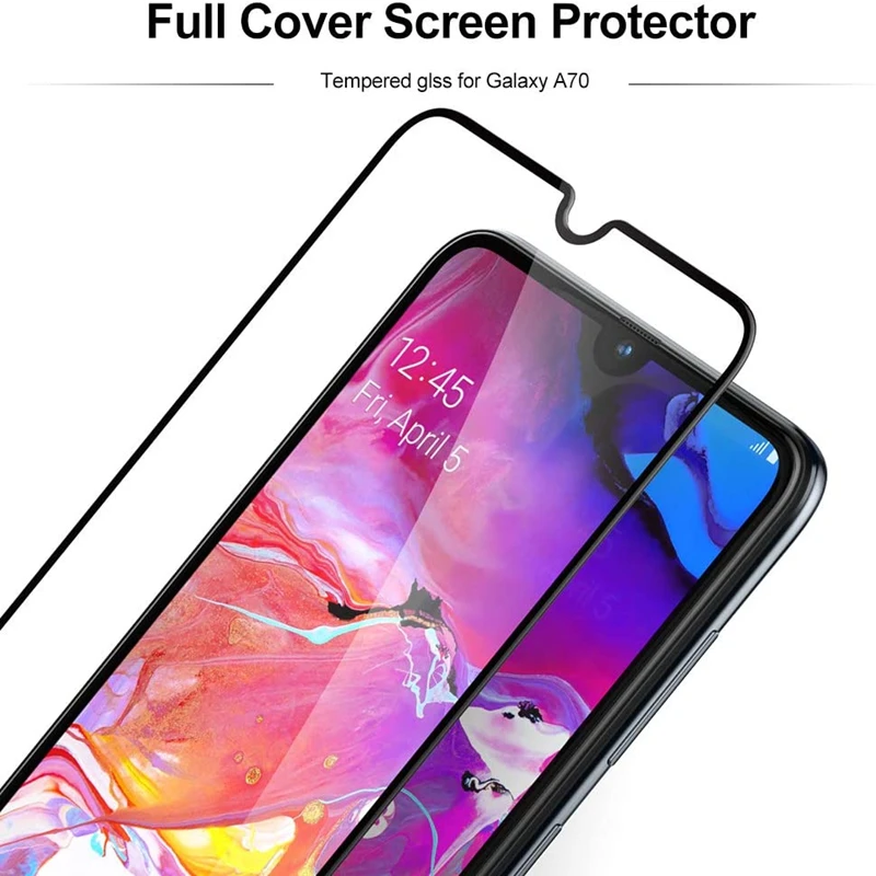 3pcs tempered glass for samsung galaxy a10 a20 a30 a40 a50 a70 a80 a90 screen protector for samsung a10s a20s a30s a50s glass free global shipping