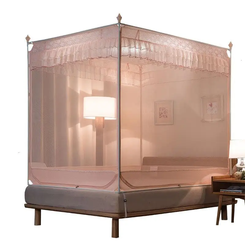 Двойной декор для комнаты маленьких девочек Baldachin Dekoration Mosquiteros Para Cama Moustiquaire Klamboe