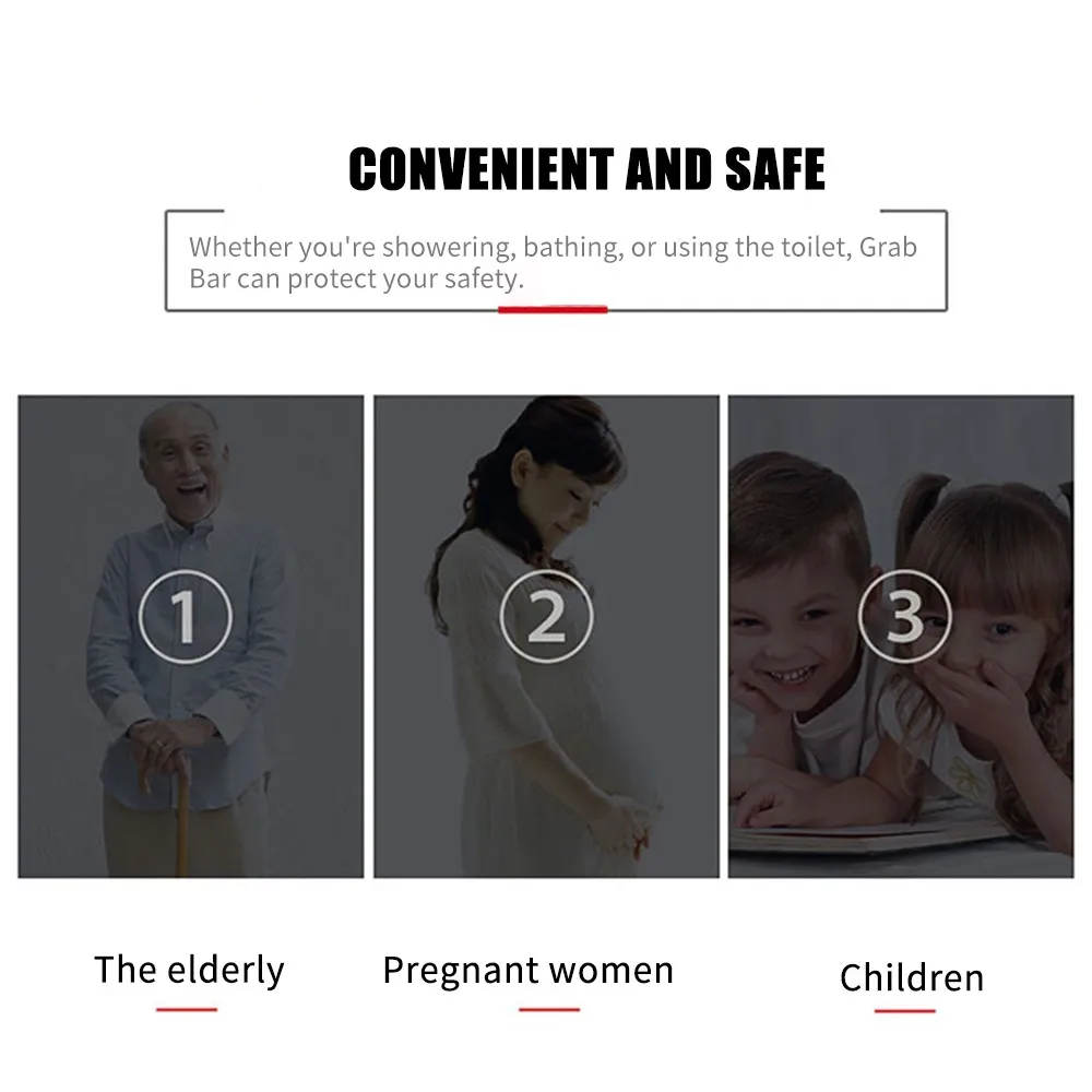Поручни для ванной комнаты держатель ванны и туалета опора поручни из