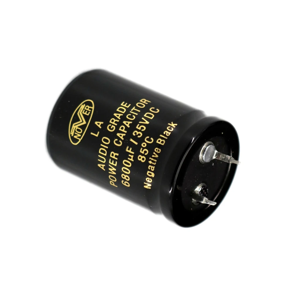 2шт—12шт Nover LA 6800мкФ 35В 25x35мм Шаг 10мм 35В/6800мкФ HIFI HI-FI Fever Золотистый Конденсаторы ЗВУК Электролитический Конденсатор