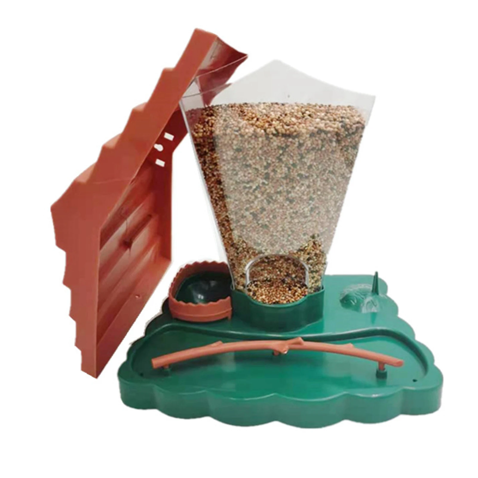 

Подвесная кормушка для диких птиц для сада, двора, птичьего домика, непромокаемые декоративные украшения