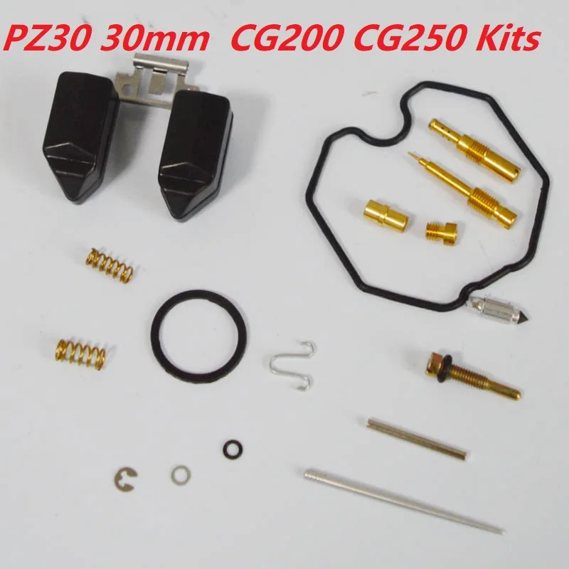 30 мм карбюратор наборы для keihin pz30 CG 200cc 250cc мотоциклетные Инструменты ремонта