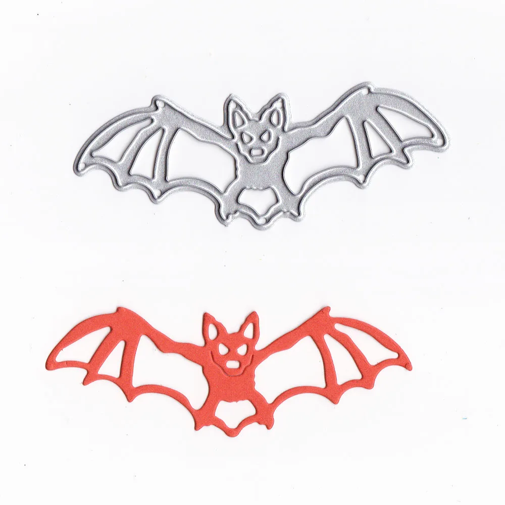 Хэллоуин летучие мыши Декор металлические режущие штампы для DIY Scrarpbooking тиснение