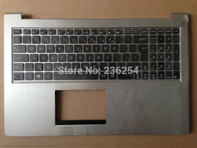 Новая Чешская CZ клавиатура для Asus ZENBOOK UX51 UX51VZ UX51VZ-DB115H с серебристым C корпусом