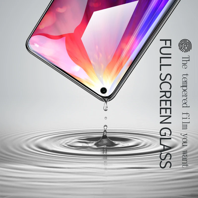 Защитное закаленное стекло для Honor 7C 8 8X9 9i 10 V10 V20 HUAWEI P30 mate полная защитная пленка