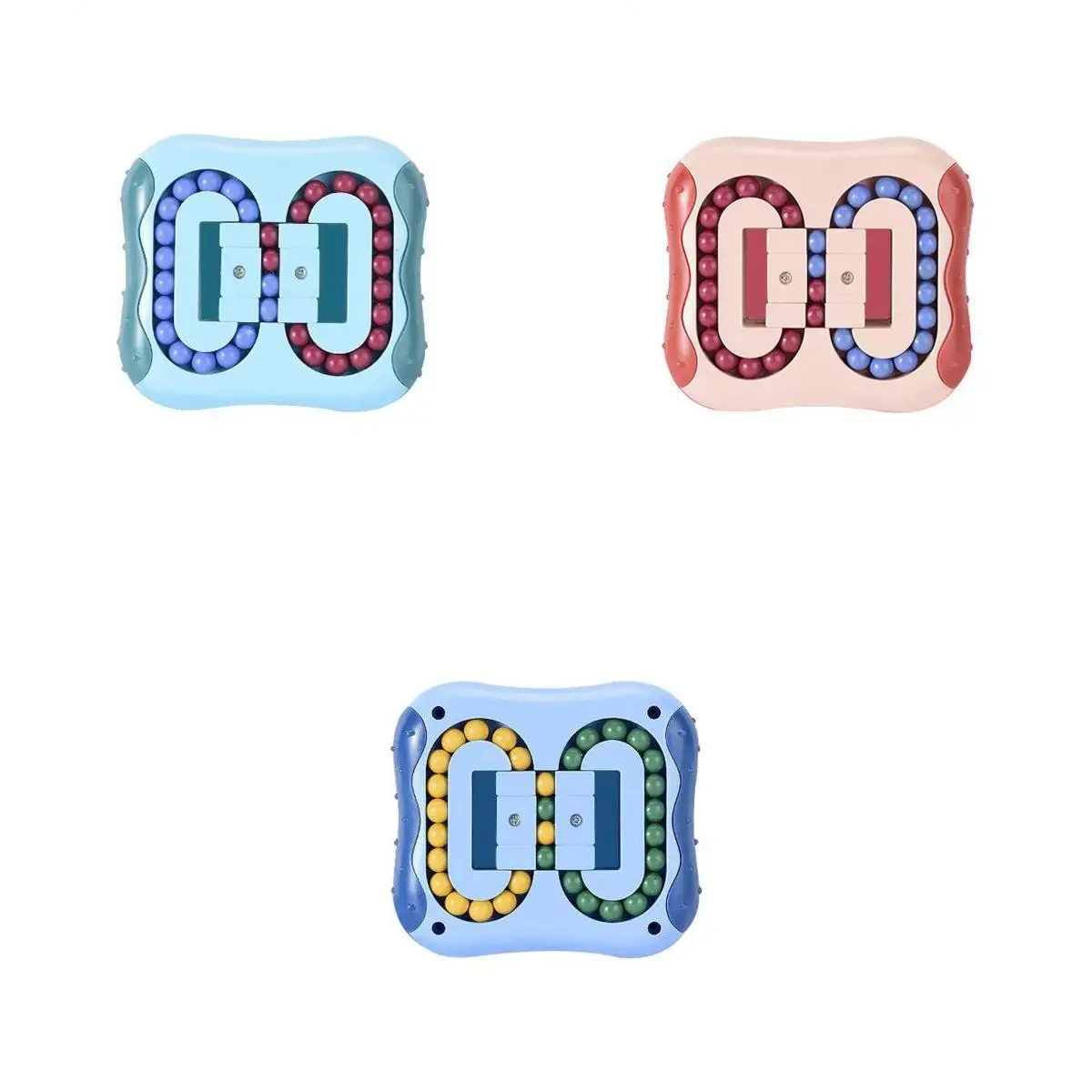 

Pack of 3 Bean Handheld Toy Fingertip Cube Portable Children Toys