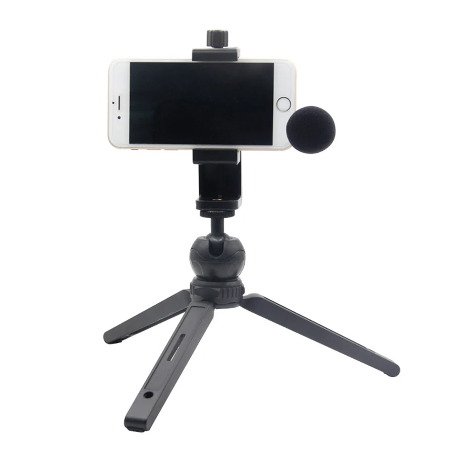 Гибкий мини штатив MAMEN для телефона подставка камеры с микрофоном держатель