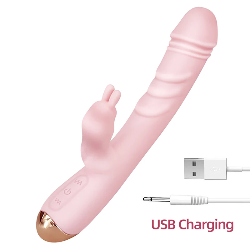 

Вибратор кролик для женской мастурбации, игрушки для взрослых с USB зарядкой, мощная интимная водонепроницаемая игрушка для массажа точки G, интимный товар для взрослых