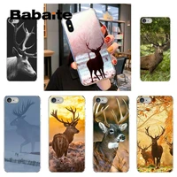 babaite sika deer bambi phone case coque cover for iphone 12 8 7 6 6s plus x xs max 5 5s se xr 11 12 11pro promax shell