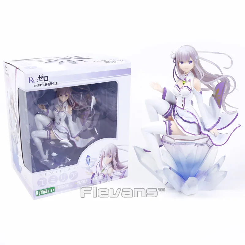 Re:Zero Начальная жизнь в другом мире масштаб Эмилия 1/8 окрашенная фигурка