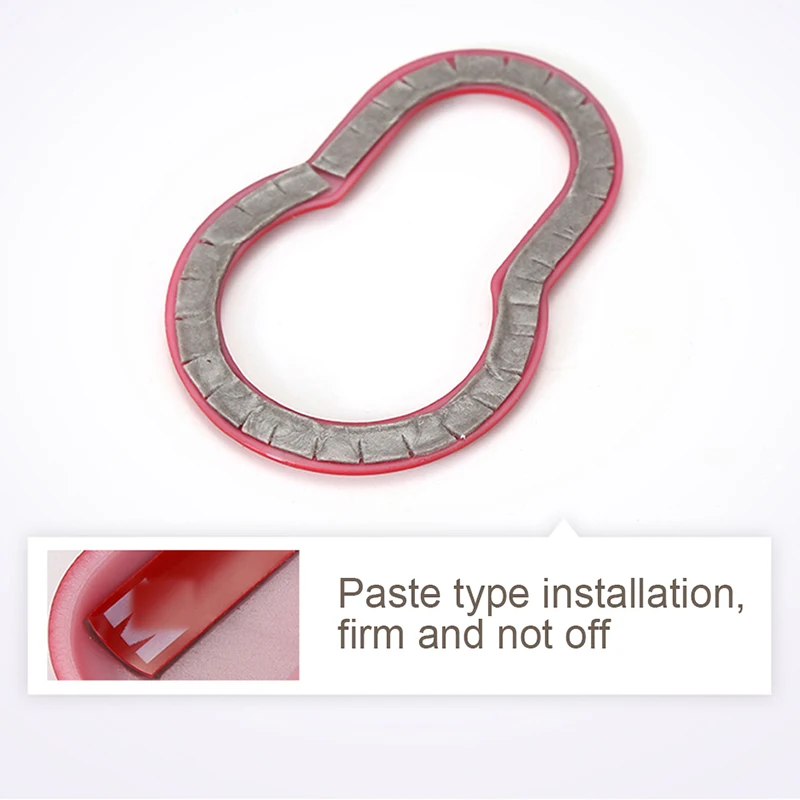 Автомобильный Стайлинг предупреждение светильник кнопка наклейка внутренняя