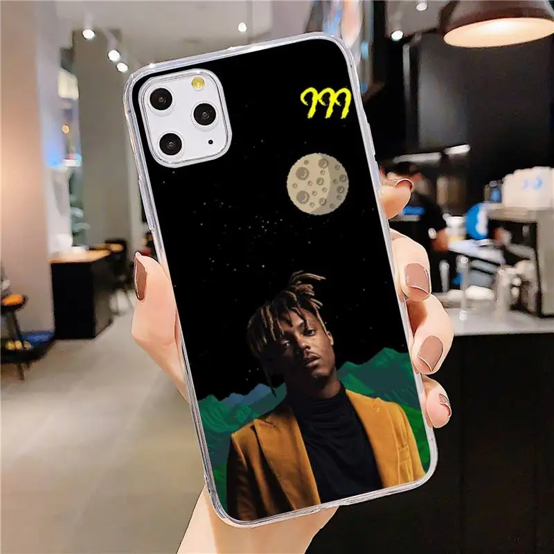 

rapper Juice WRLD 999 Phone Case Transparent soft For iphone 5 5s 5c se 6 6s 7 8 11 12 plus mini x xs xr pro max