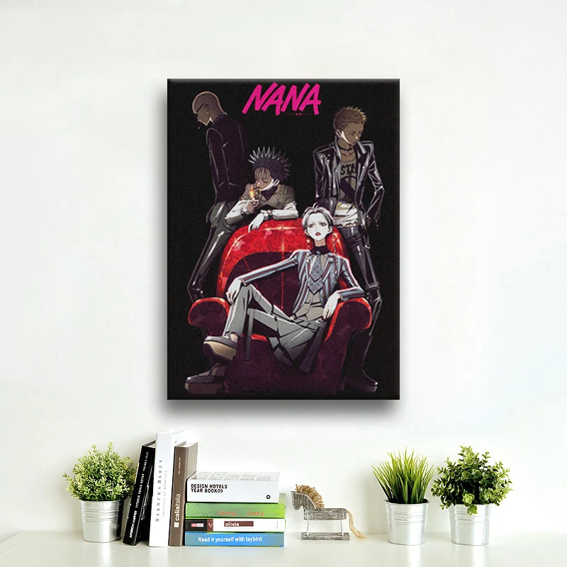

Nana Shinichi obuo Yasushi anime Poster Painting Wall Art Canvas For Living Room Home Bedroom Study Dorm Art Decoration Prints