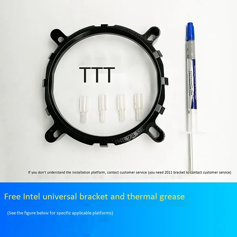 

COOL STORM 4 Heat Pipes Double Towers Copper Tubes LED Light Universal Multi-Platform (Three Fans 3 Wires Light on Both Sides)