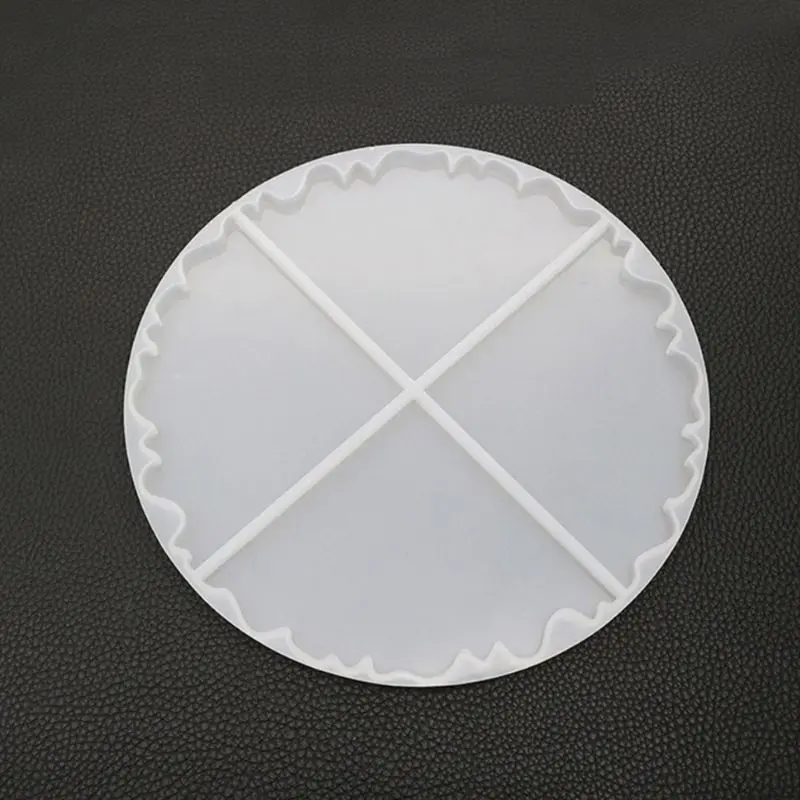 

3 Pcs/set DIY Irregular Coaster Crystal Epoxy Mould High Mirror UV Resin Molds