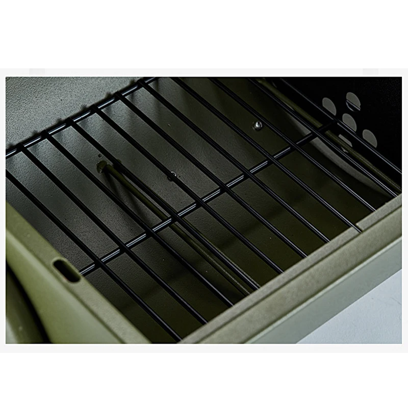 Портативный уличный гриль для барбекю полный набор инструментов дома маленький