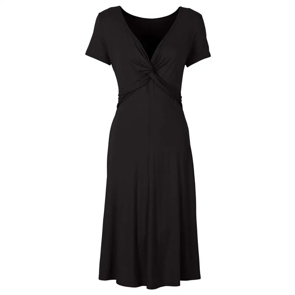 Женское винтажное платье с v-образным вырезом перекрестное сексуальное