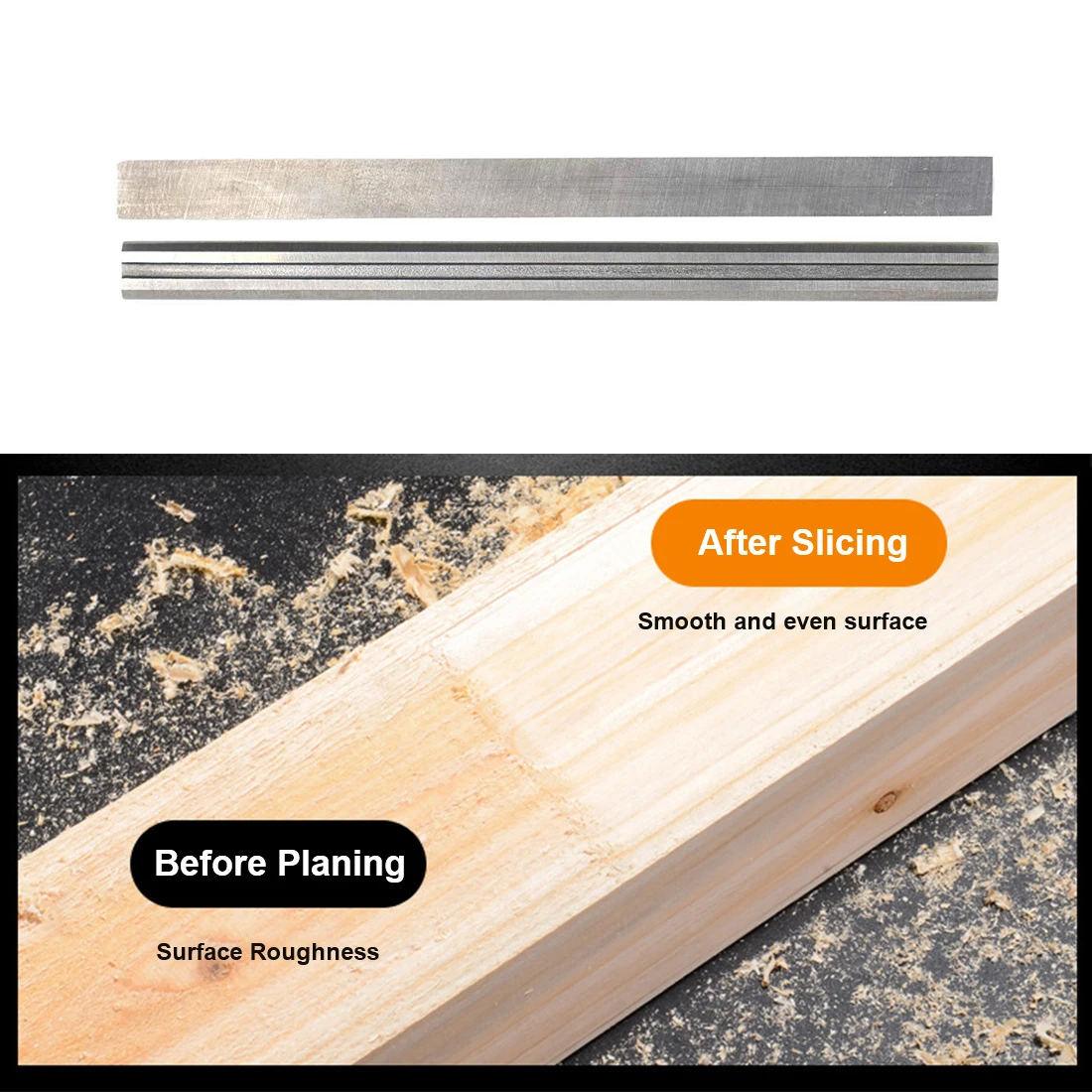 

82x5.5x1.2mm electric planer blade, reversible woodworking planer, carbide planer, used for woodworking machinery parts