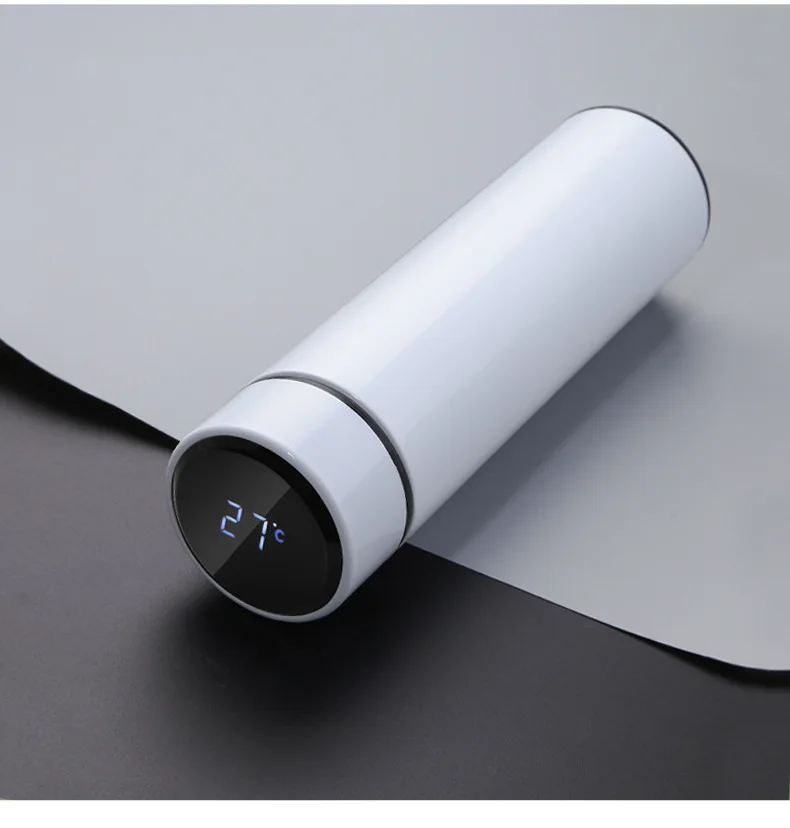 

Smart Insulation Water Bottle Male Female Portable Students High-End Simple Bottle Creative Personalized Trend Bulk Tea Cup