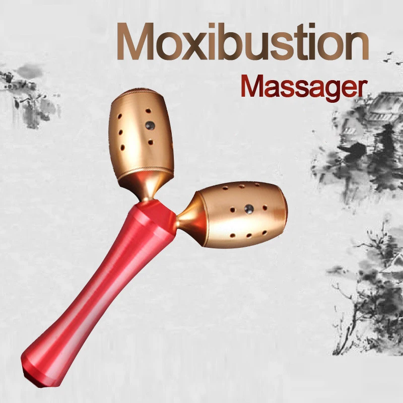 Y образный медный гипертермический мокса массажер аппарат для облегчения боли