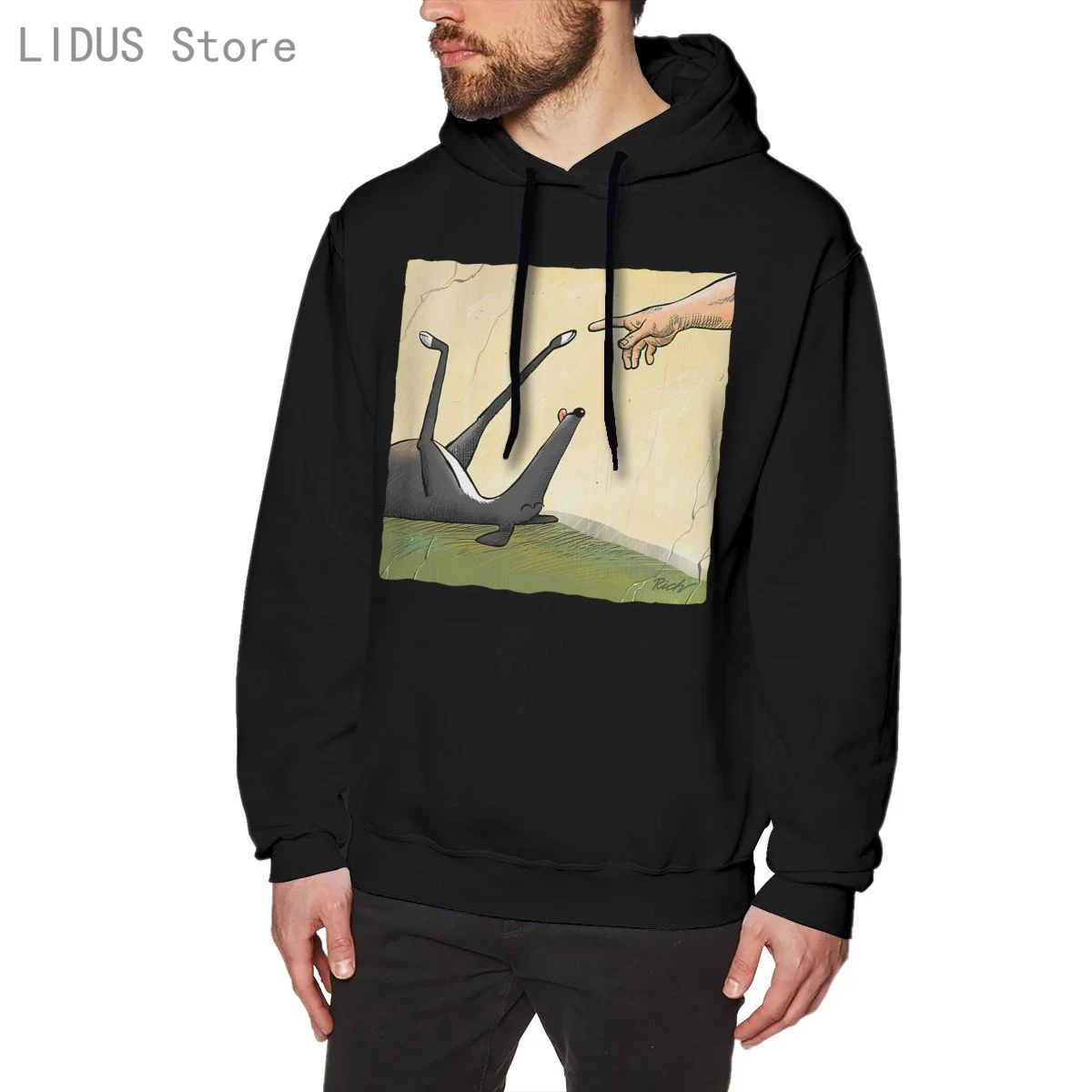 

The Hand Of Dog Hoodie Sweatshirts Harajuku Creativity Streetwear Hoodies