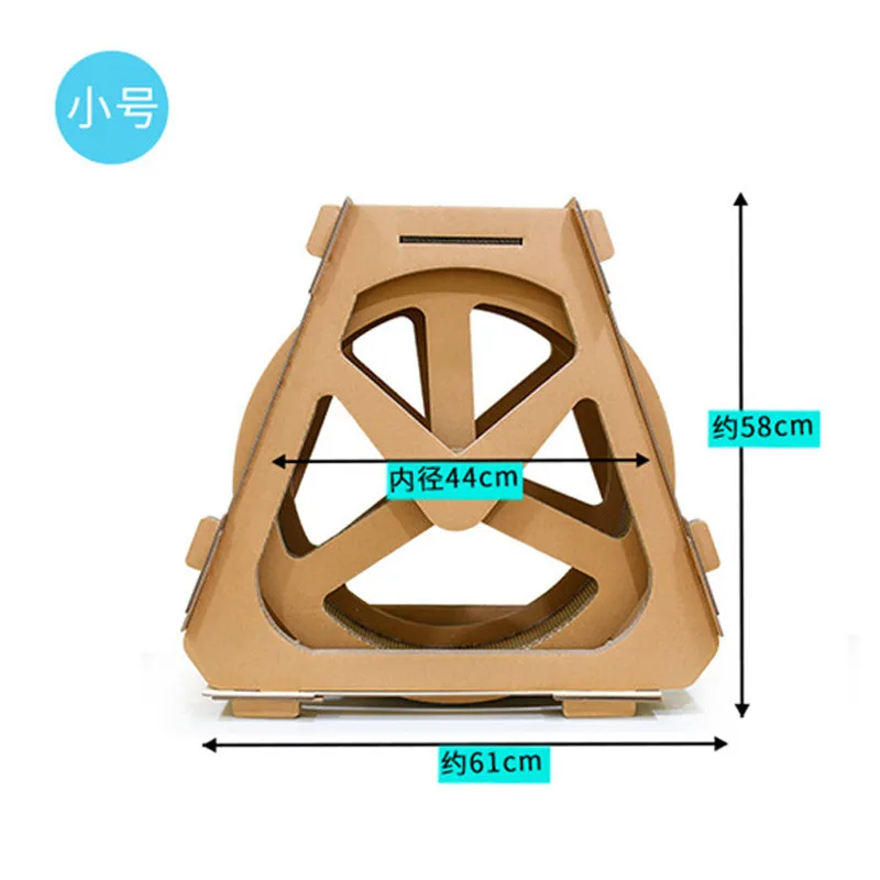 Беговая дорожка для кошек игрушечный ролик спорта тележка воды колесо неба