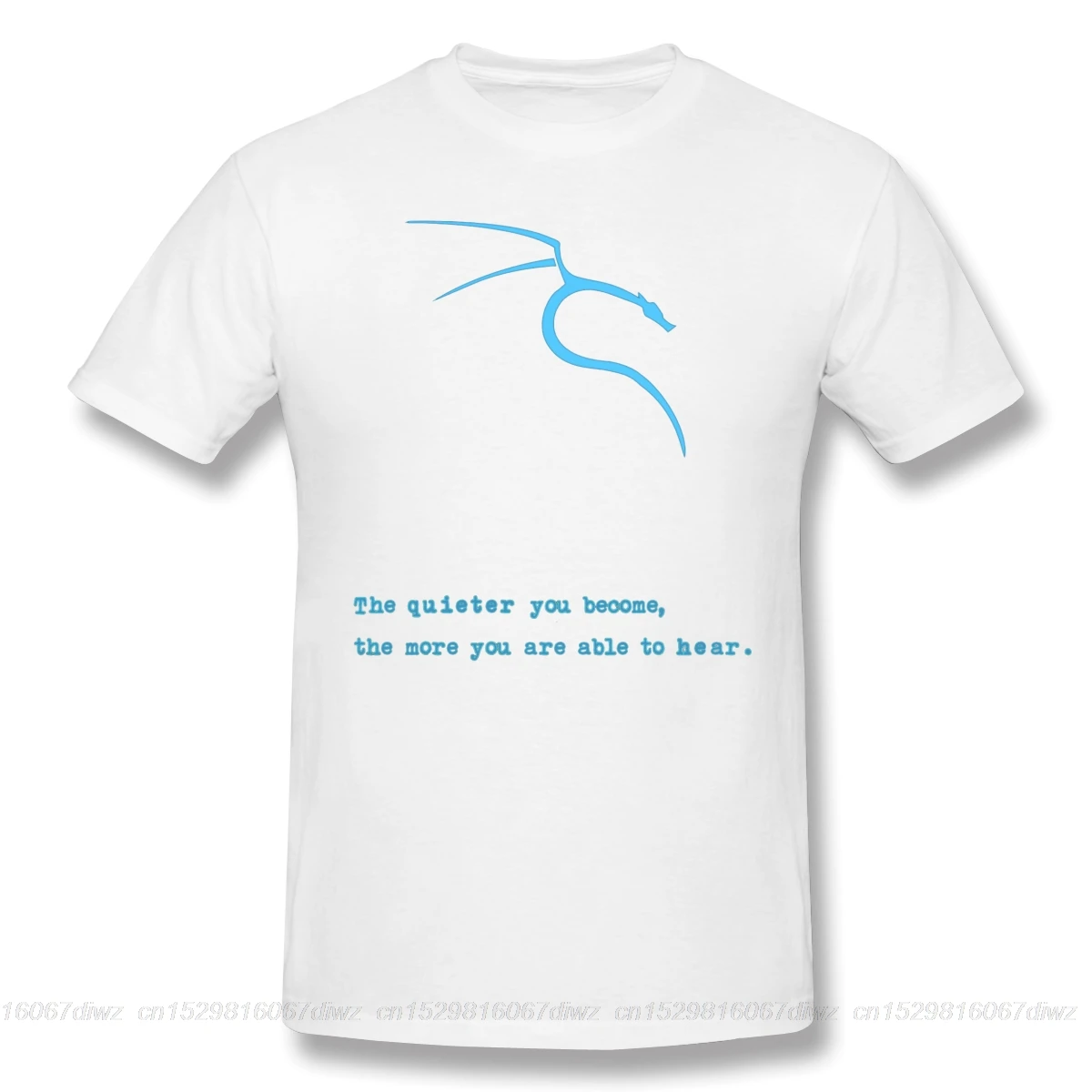Kali Linux T-Shirt - The Quieter You Become the More You Hear - Linux Operating System Geek Shirt image 4