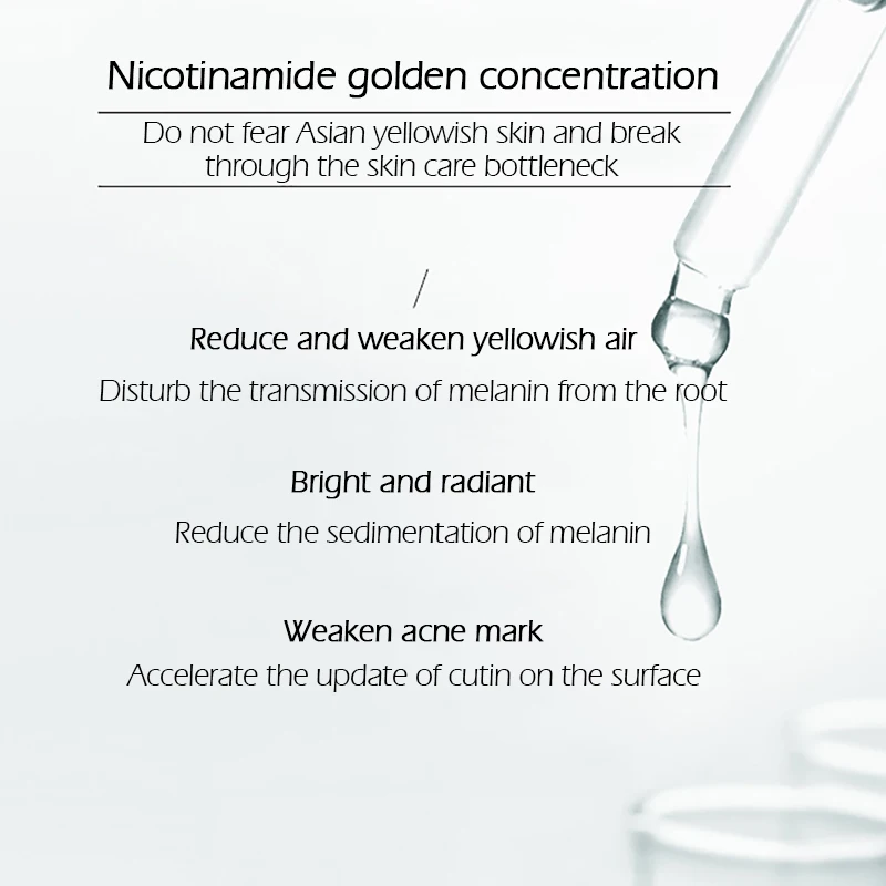 MICAOJI Nicotinamide крем для лица отбеливающий нежный увлажняющий контроль жирности