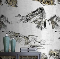 beibehang custom new chinese ink landscape wall painting wallpapers for living room mural wallpaper background photo wall paper