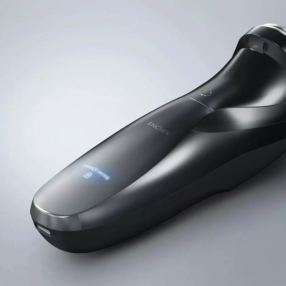 [Новейшая версия] Xiaomi Enchen Black Stone3 Pro 3D электробритва IPX7 Водонепроницаемая моющаяся перезаряжаемая бритва type-C для мужчин