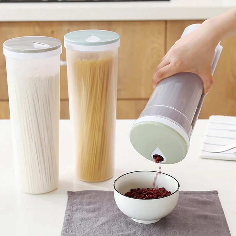 Практичный контейнер для хранения макаронных изделий Полипропиленовый