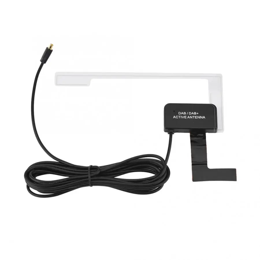 Portable DAB DAB+ Digital Car Radio Aerial Antenna Glass Mount MCX Male Plug | Электроника