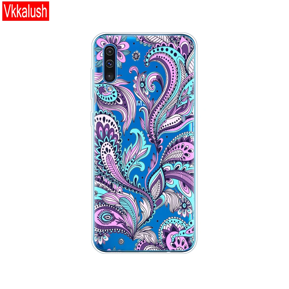 80006 Для samsung Galaxy A30S силиконовый прозрачный Футляр задняя крышка чехол для телефона samsung A30 A307 A307F SM-A307F мягкий чехол 6,4 роскошный - Цвет: 80006