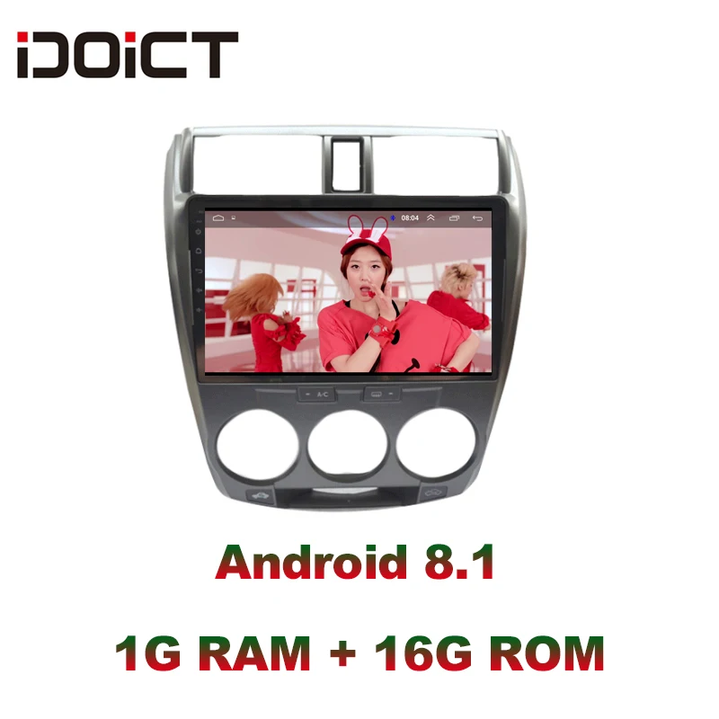 

IDOICT Android 9.1 Car DVD Player GPS Navigation Multimedia For Honda CITY Radio 2008-2013 car stereo head unit