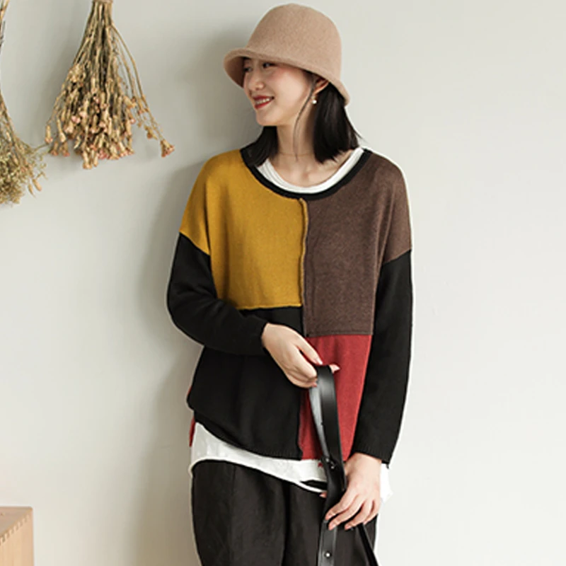 Max LuLu/Новинка г. Модные женские трикотажные изделия в Корейском стиле одежда в стиле панк Женская зимняя теплая свитера трикотажные хлопковые винтажные пуловеры
