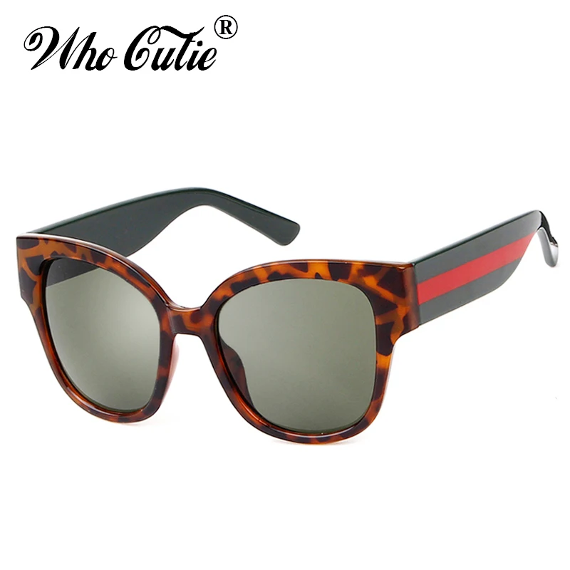Очки солнцезащитные WHO CUTIE OM495 женские квадратные большие роскошные брендовые