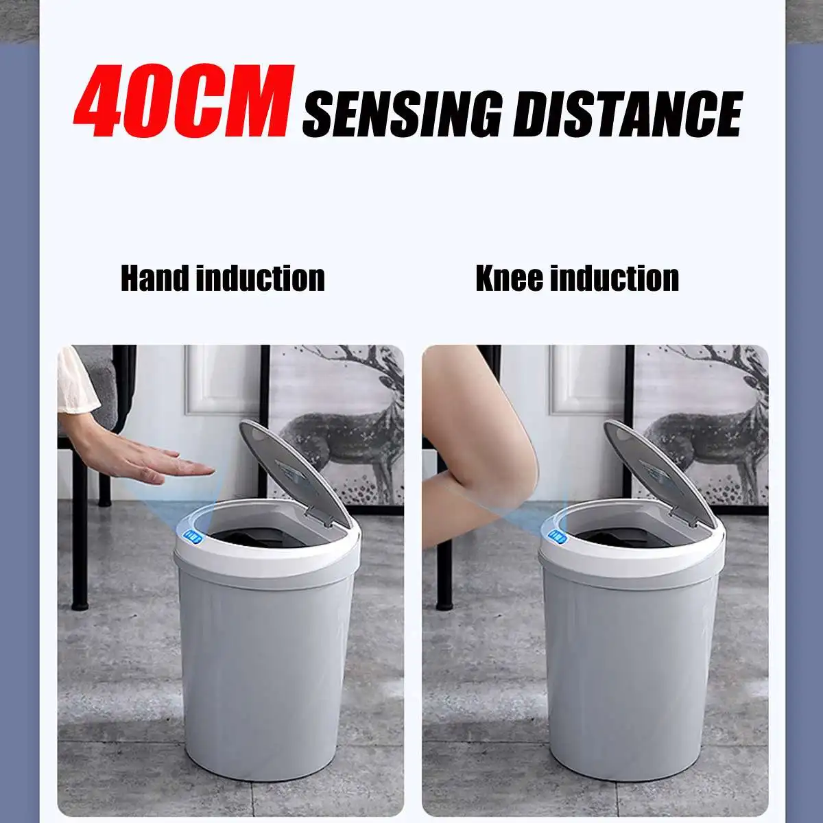 

15L/12L Automatic Sensor Dustbin Electric Garbage Bin smart dustbin Induction Trash Can Home Intelligent Waste Bins for Kitchen