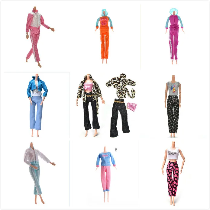 1 шт. модный наряд ручной работы милая розовая футболка с рисунком спортивные