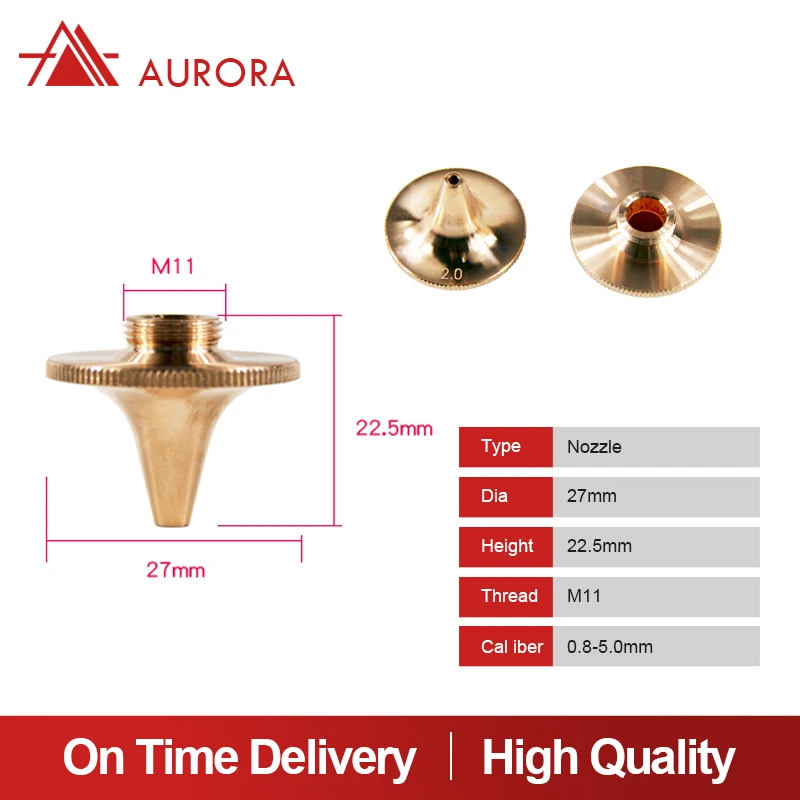 Высокоскоростная Лазерная насадка Auroralaser однослойная режущая головка диаметром