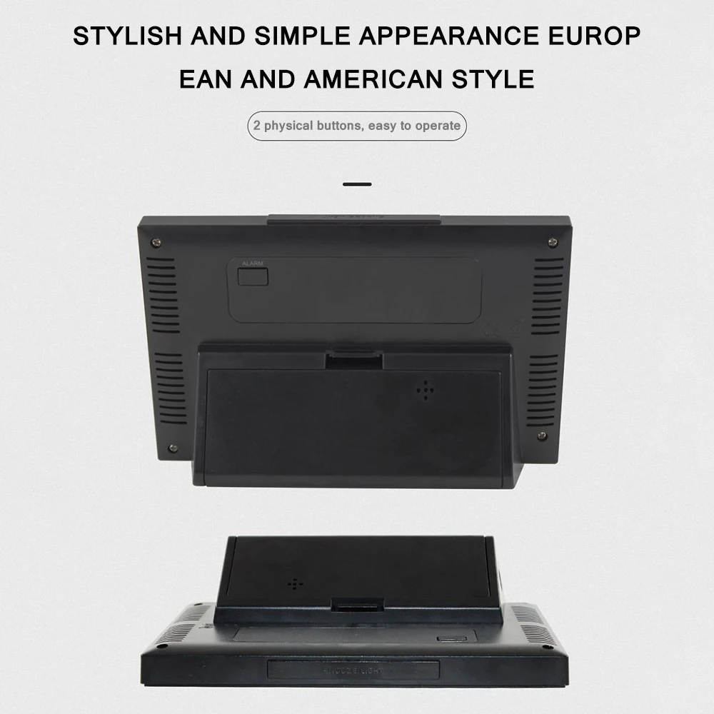 Беспроводная метеостанция 3-канальный Открытый термометр барометр с измерением