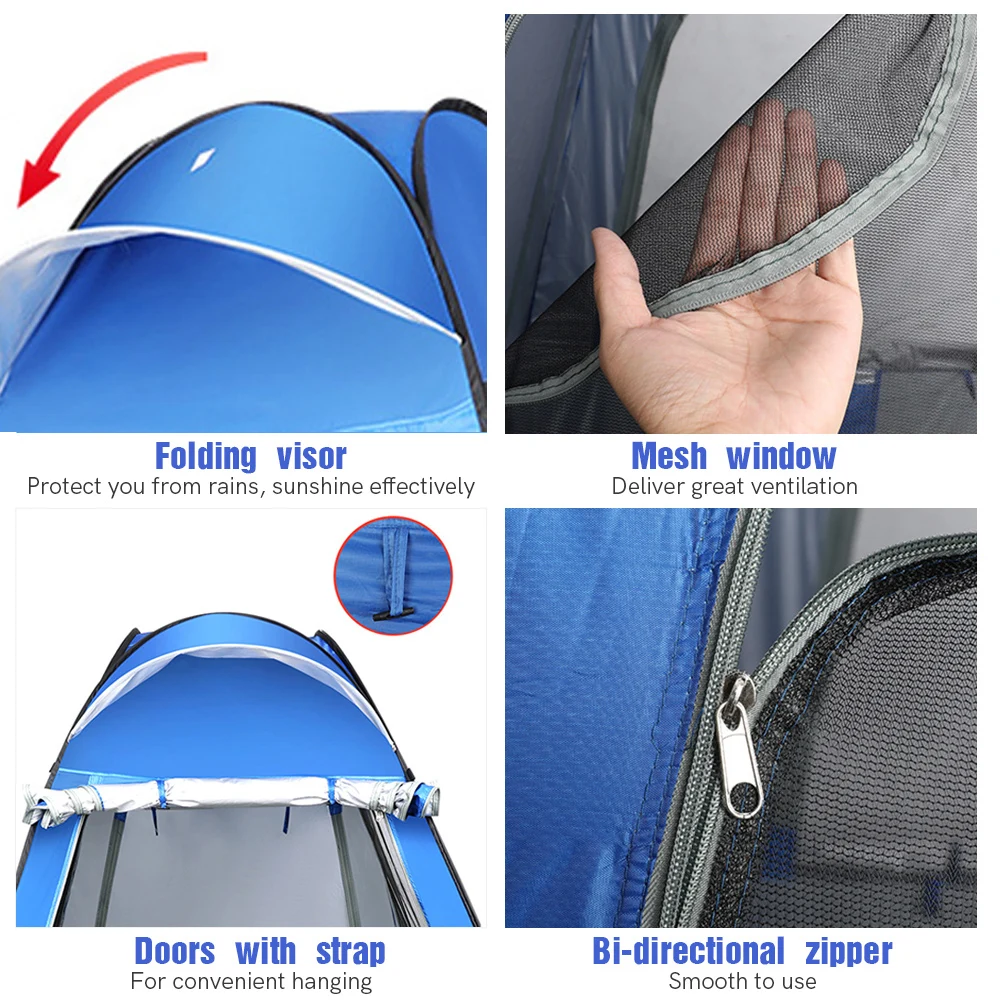 Палатка для кемпинга и рыбалки автоматическое укрытие от дождя УФ излучения