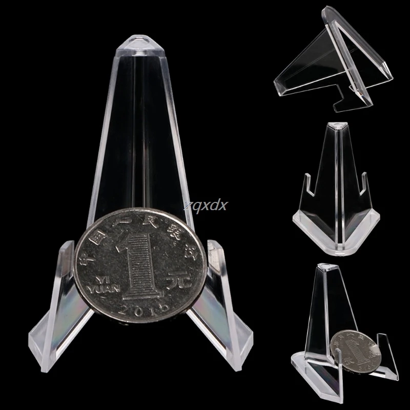 Монеты медали значок Golf Post карты мольберты прозрачный акриловый мини держатель
