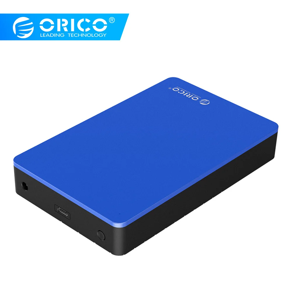 ORICO Алюминий 3 5 &quotUSB3.0 к SATAIII чехол внешний корпус жесткого диска 8 ТБ SSD/SATA HDD